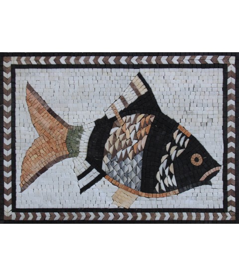 AN1101 Cute Little Fish Design  Mosaic