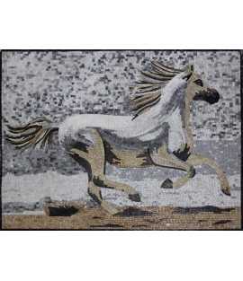 AN1148 Horse on the Shore Mosaic