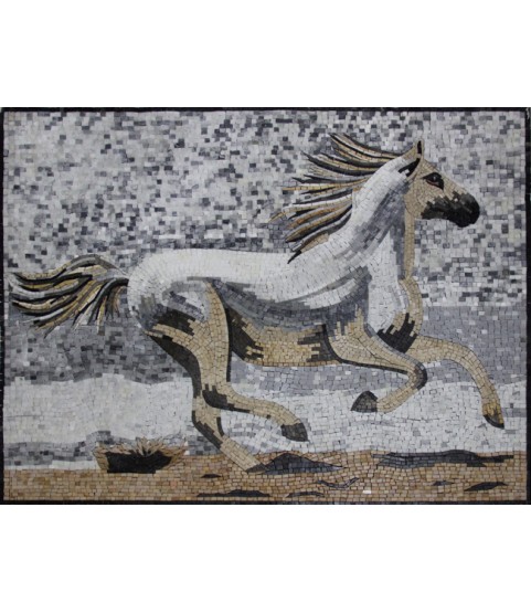 AN1148 Horse on the Shore Mosaic
