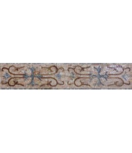BD105 Simple Ancient Motif Border Design  Mosaic