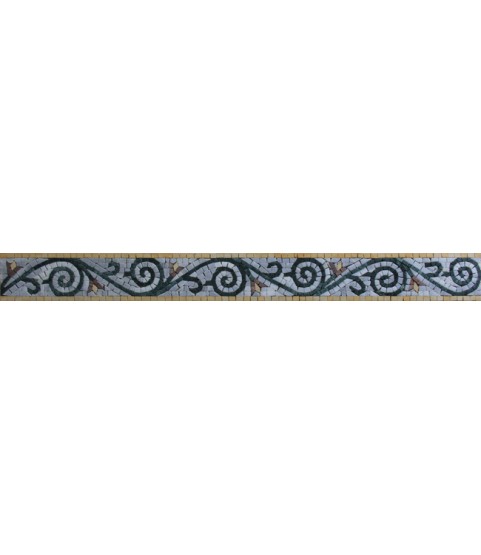 BD197 elegant floral design Mosaic