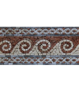 BD81 Waves Border Mosaic