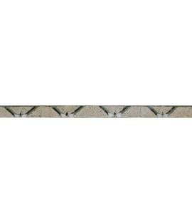 BD907 Curved Trunk Lily Flower Floral Border  Mosaic