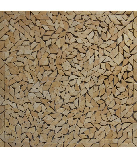 Crazy Cut Gialo Oro Yellow Mosaic