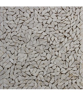 Crazy Cut Crema Marfil Pool Mosaic
