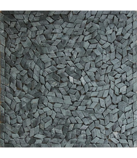 Crazy Cut Empress Green Mosaic Tile