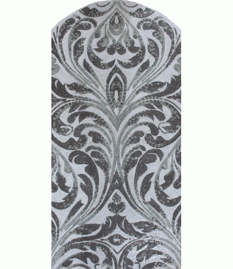 CR1248 Handmade Arched Home Design Floor Rug  Mosaic