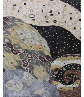 CR1250 Abstract Floor Rug Home Mosaic