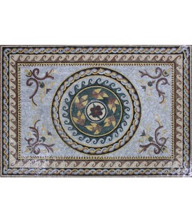 CR1253 Handmade Rug Artistic Carpet Home Design  Mosaic