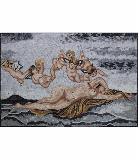 Greek Goddess Aphrodite Mosaic