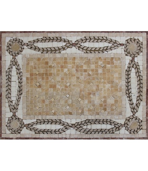 GEO2698P Polished Handmade Tile Art Backsplash  Mosaic