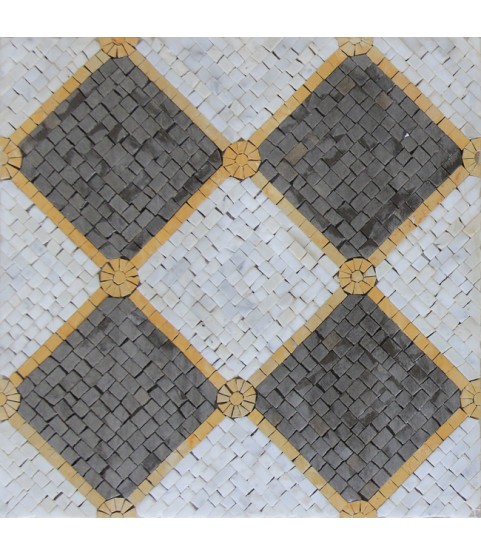 Repetitive Mosaic Flooring