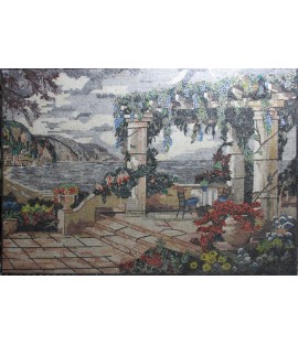 LS152 Majestic Landscape Bautiful View  Mosaic