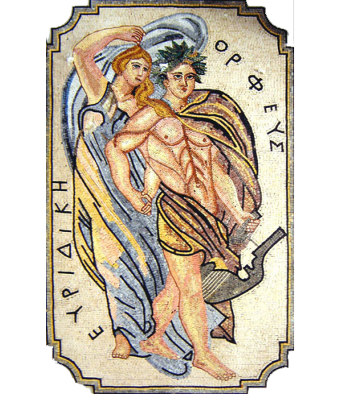 Apollo and Artemis Wall Art Mosaic