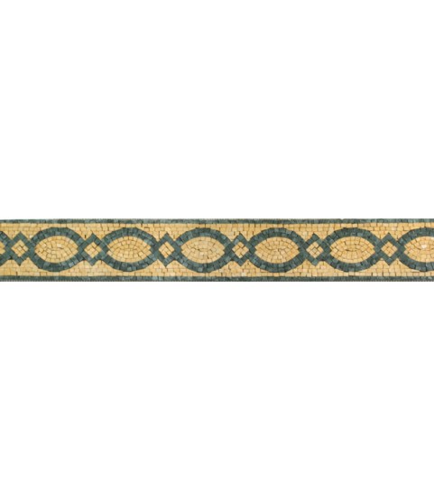 Green and Yellow Border Mosaic
