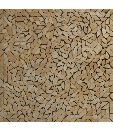 Gialo Oro Crazy Cut Mosaic