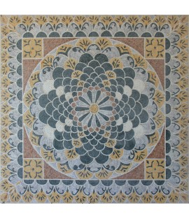 Mandala Mosaic Floor Rug