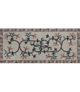 Wall Art Rectangle Mosaic Vines