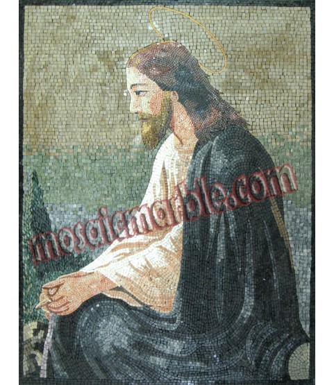 Christ on the Mount of Olives Giovanni Religious Mosaic