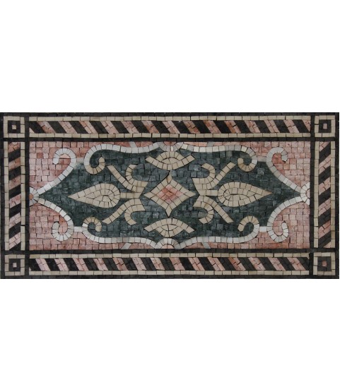 Handmade Art Decor Symmetrical Wall Mosaic