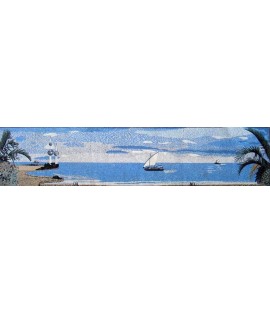 LS4 Beautiful sailing boats Mosaic