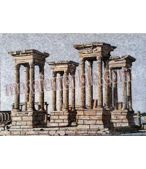 LS43 Roman columns Mosaic
