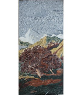 LS65 Natural scene stone Mosaic