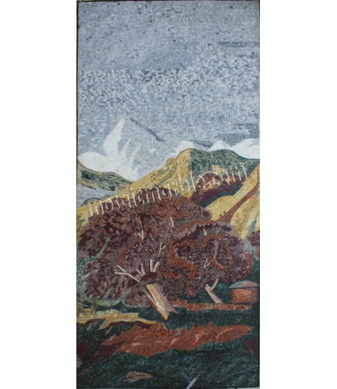 LS65 Natural scene stone Mosaic