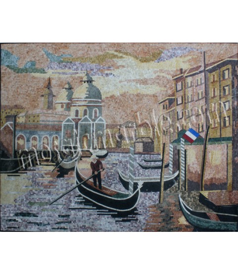 LS67 Beautiful Venice scene Mosaic