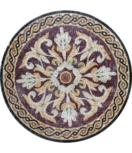 MD148 Burgundy Glamor Mosaic