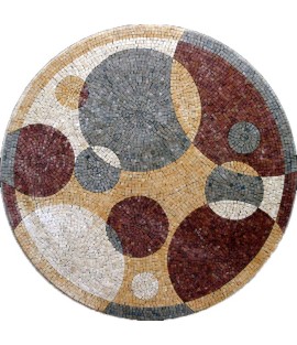 MD216 Bubbles  art Mosaic