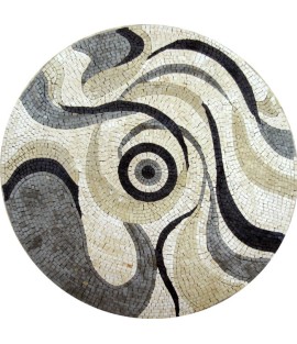MD529 Modern Waves Mosaic