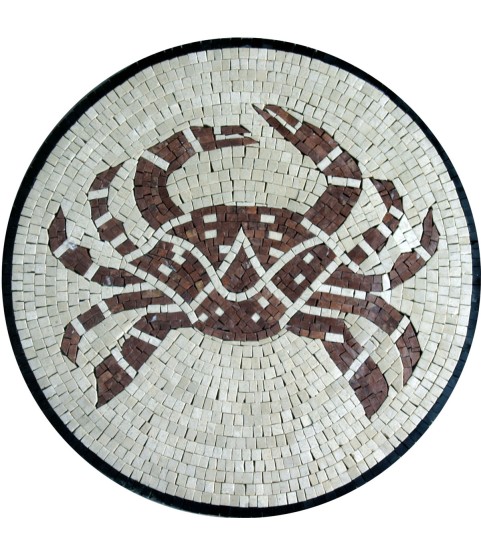 MD792 Crab Mosaic