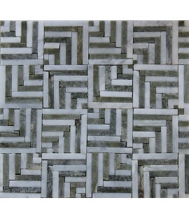 Floor Tile 3D Squares Illusion Mosaic