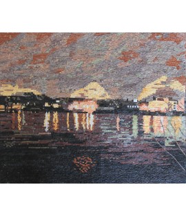 Abstract Modern Landscape Mosaic Home Decor