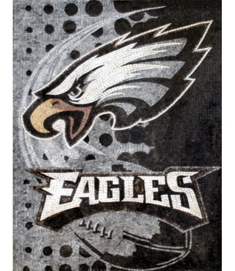AN176 Eagle head illustration Mosaic