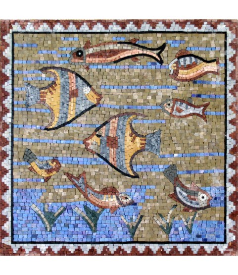 Sea Life Mosaic Tile Patterns