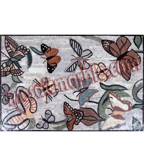 AN468 Flying butterflies Mosaic