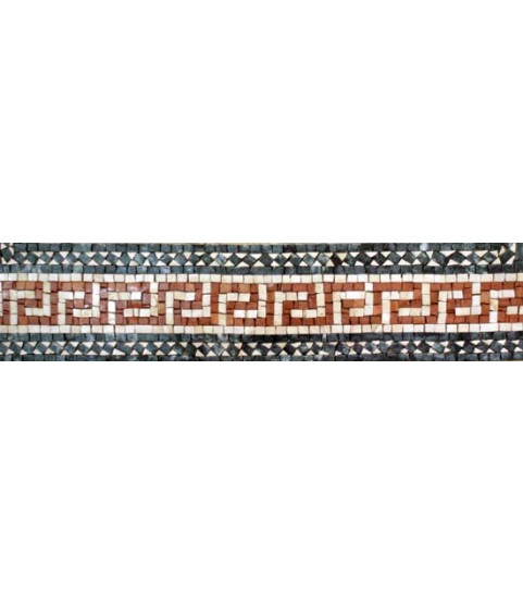 BD154 Greek Border Mosaic
