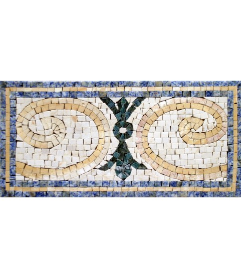 BD168 Elegant spirale shape design Mosaic