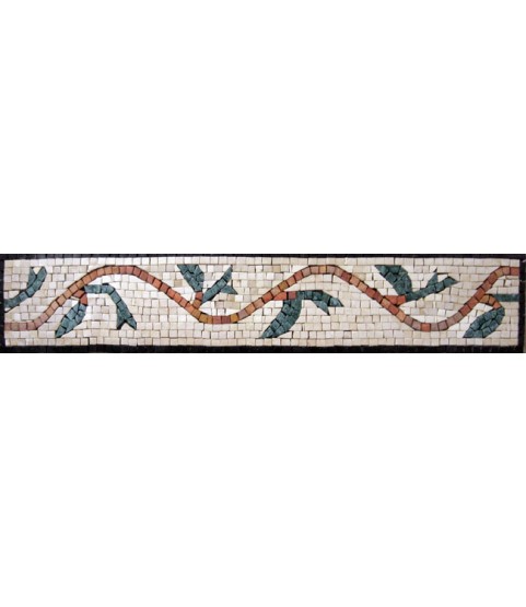 BD178 Stem and leaves elegant Mosaic