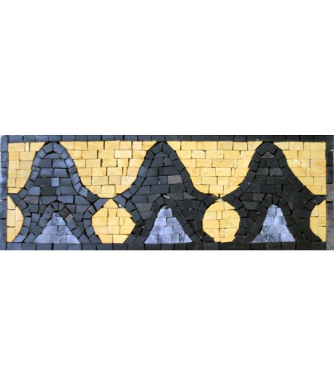 BD185 Contrasting Colors Border  Mosaic