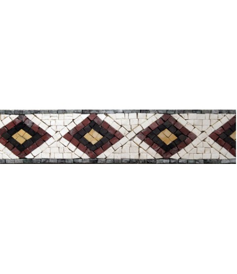 BD27 Losanges deisgn border Mosaic