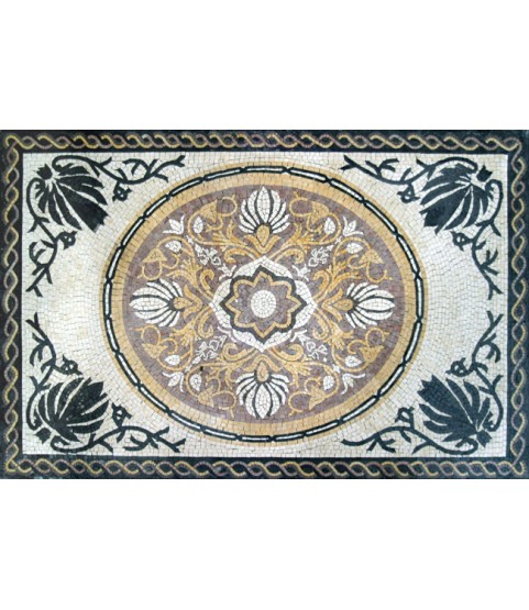 CR121 Decorative floral design Mosaic