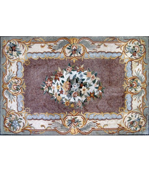 CR171 Beautiful pastel flower assortment Mosaic