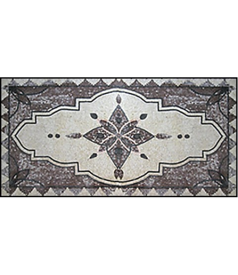 CR46 Silver geometrical design Mosaic