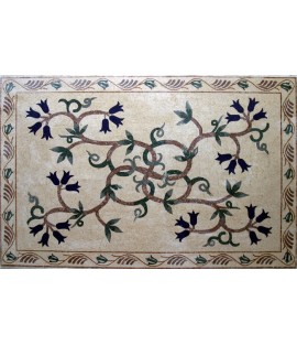 CR55 Entangled flower stems carpet Mosaic