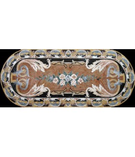 CR57 Artistic floral  Mosaic
