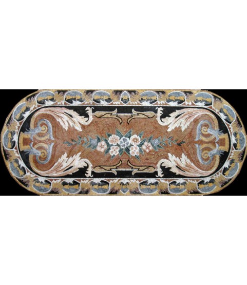 CR57 Artistic floral  Mosaic
