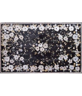 CR67 B&W elegant floral  Mosaic